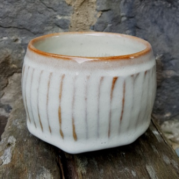 A chawan made by Alex in retirement in Glasgow. Personal AS seal on the base