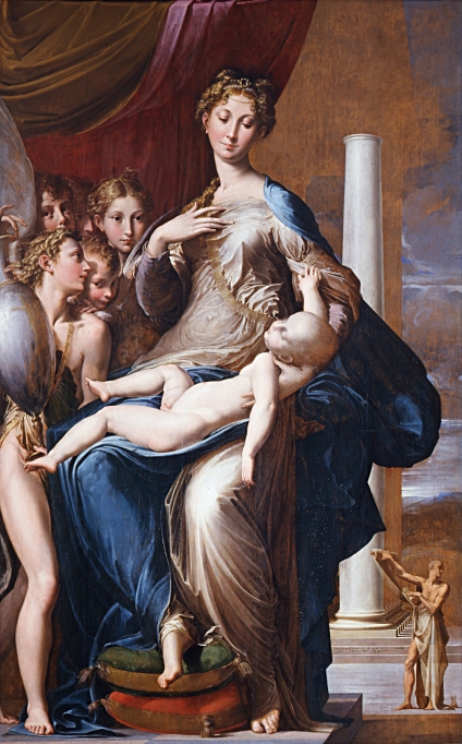 Madonna of the Long Neck, Uffizi Gallery, Florence