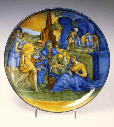 Italian_-_Dish_with_the_Adoration_of_the_Shepherds_-_Walters_481487
