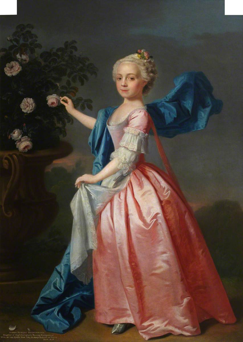 Ramsay, Allan, 1713-1784; Agnes Murray Kynynmond, Daughter of Hugh Dalrymple Murray Kynynmond, Wife of the Right Honourable Sir Gilbert Elliot of Minto, Bt, MP